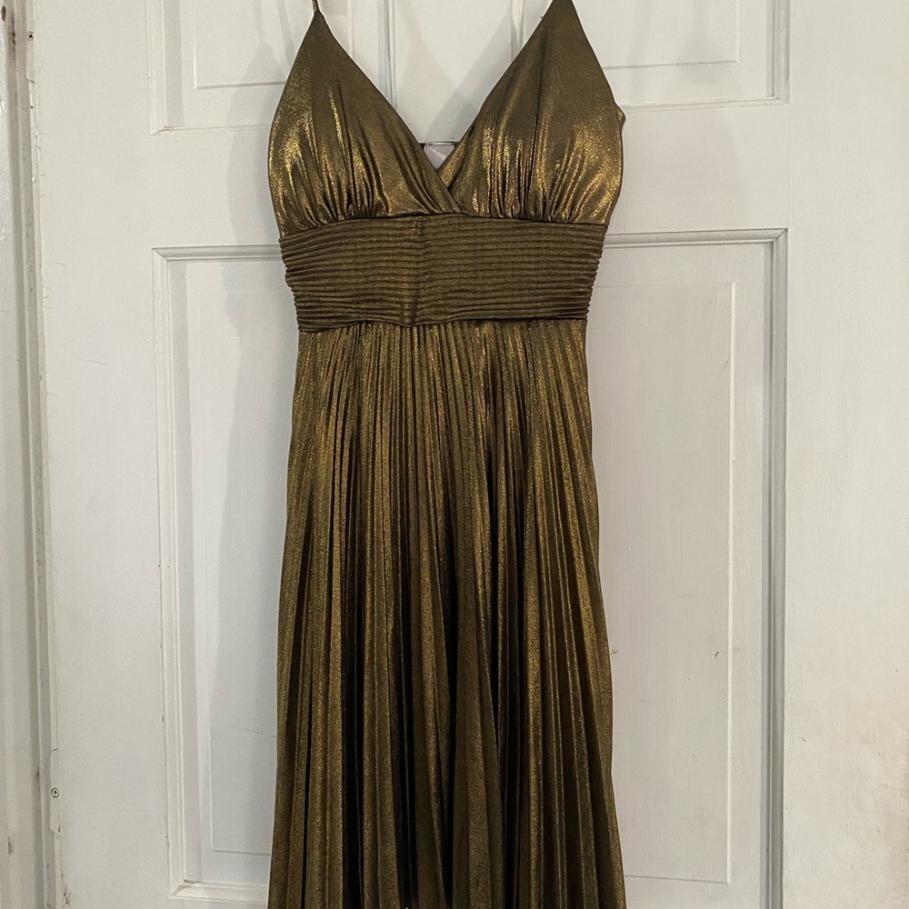 Glamorous Metallic Maxi Dress